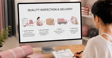 Inspecci&oacute;n de calidad y entrega