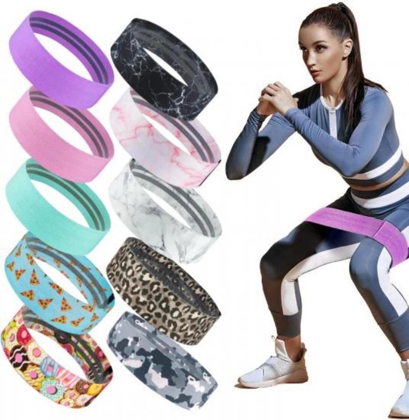 Resistance Band Factory, Bulk Resistance Bands Supplier, Hip Fabric Resistance Bands Manufacturer
