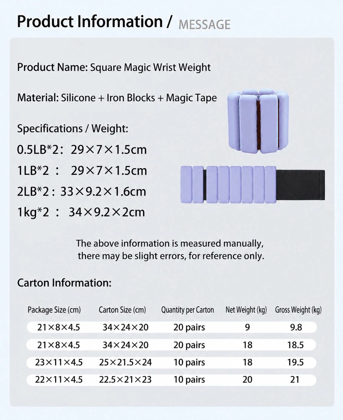 Pilates Strength Kit Manufacturer, Wearable Weight Kit Manufacturer, Wrist Ankle Weight Kit Supplier