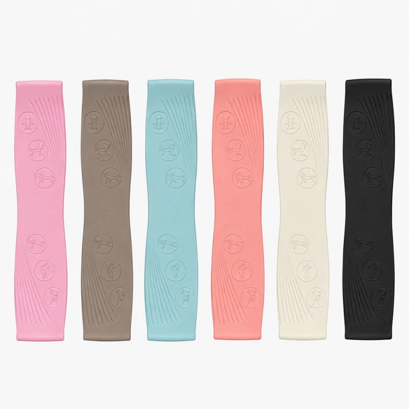 Banda elástica de silicona ecológica de alta elasticidad para entrenamiento de fuerza, estiramiento y relajación de piernas.