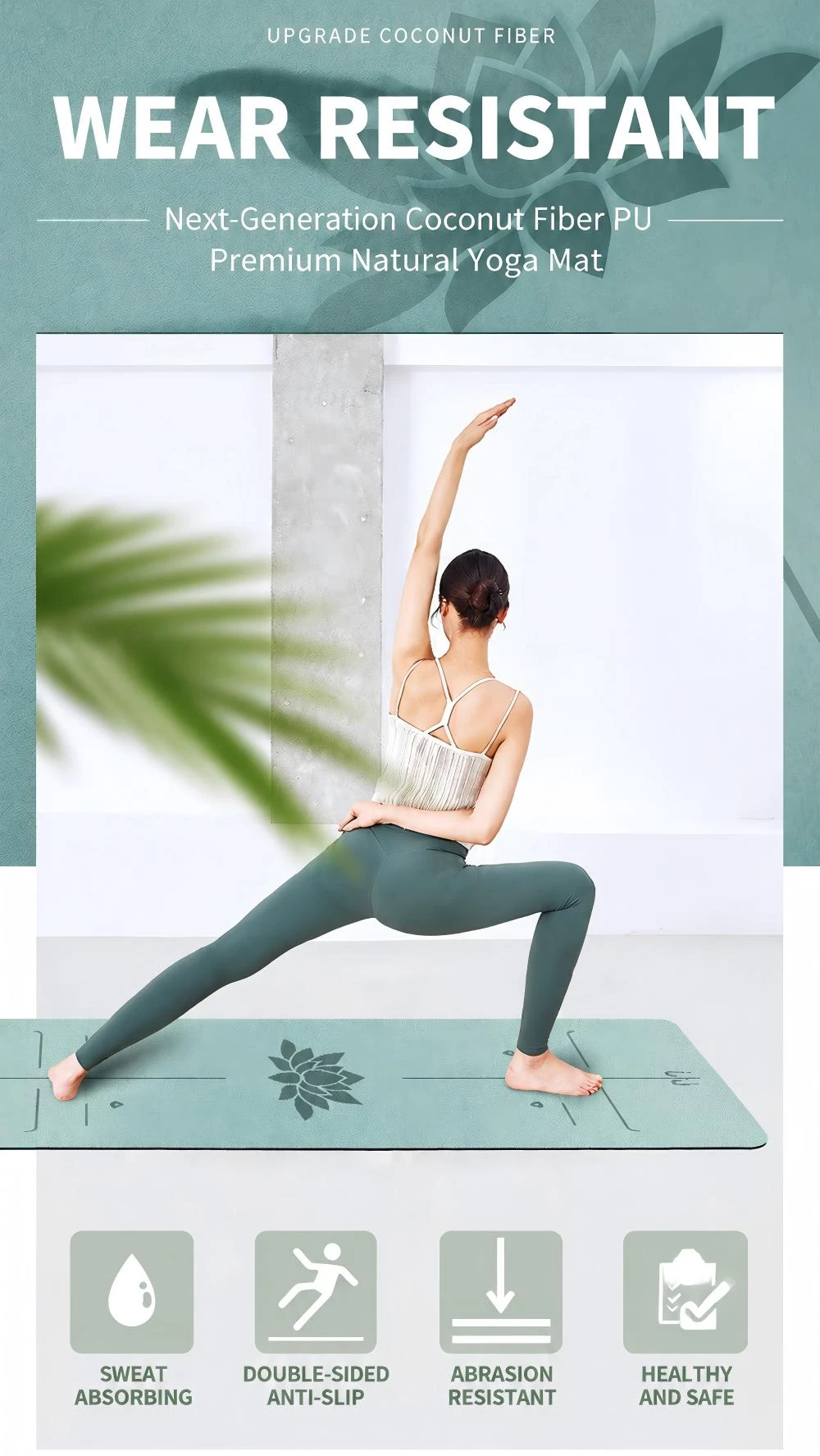 Custom PU Yoga Mats, Private Label Yoga Mats, Yoga Mat Manufacturer In China