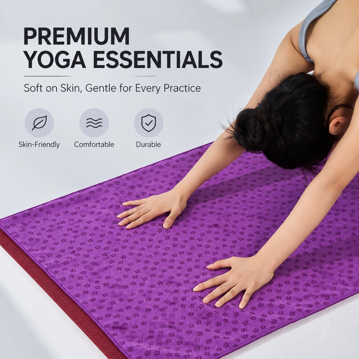 Wholesale Custom Yoga Towels Supplier, Yoga Towel Manufacturer, Non Slip Yoga Towel Vendor